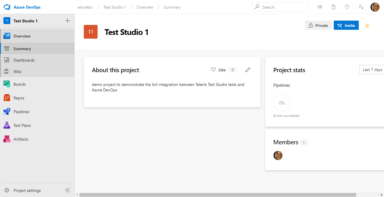 Create New project